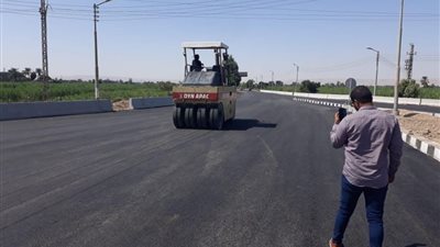 الأقصر.. تطوير ورفع كفاءة طريق دير مار جرجس بأرمنت