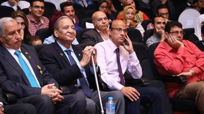 بالصور.. فريق «فرحة الغنائي» يشارك بـ احتفال «أم البطل» بالصحفيين
