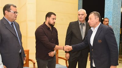 مجلس الأهلي يشارك في مراسم عزاء الراحل حسن مسعود