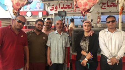 الخدمات البيطرية تتابع مشروع تطوير اللحوم في الإسماعيلية ..صور
