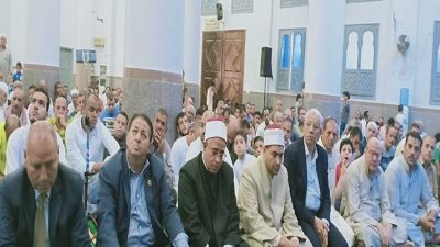 نائب محافظ القاهرة وأعضاء مجلس النواب يشاركون فى افتتاح مسجد عاطف المصري بالمرح
