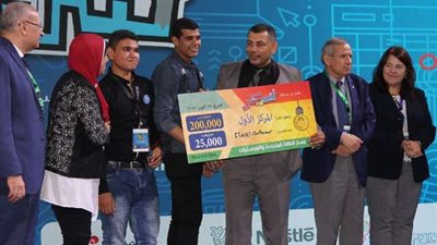 الإسماعيلية تفوز بمسابقة فني مبتكر (حاوية متعددة الاستخدام )صور