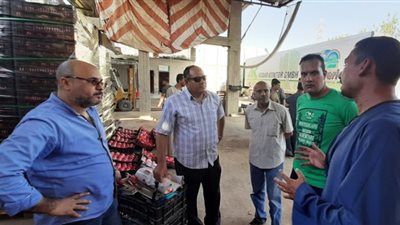 وفد وزارى لتفقد مشروع دعم القدرات التسويقية لصغار المزارعين بأسيوط..صور