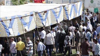 توافد اعضاء الجمعية العمومية علي النادي الاسماعيلي