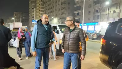 جولة مسائية لمحافظ الجيزة لمتابعة حالة النظافة والتصدي للاشغالات