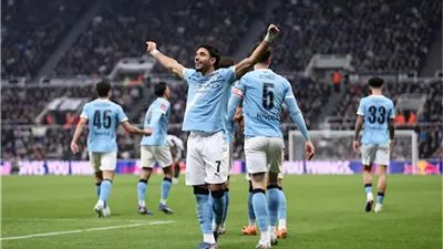 رجل مباراة مانشستر سيتي ونيوكاسل في كأس الاتحاد الإنجليزي