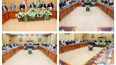 الغريب يكشف سر اجتماعاته مع القيادات التنفيذية بالمنوفية
