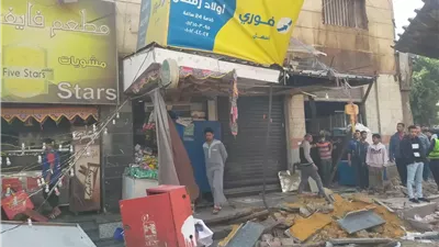 حملة مكبرة لرفع الإشغالات بالتجمع الخامس .. صور