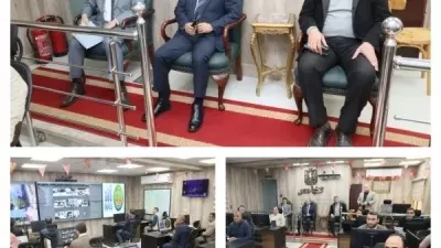 محافظ المنوفية يتابع تطبيق التعريفة الجديدة من مركز شبكة الطوارئ