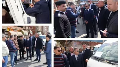 محافظ المنوفية يتابع ميدانياً التزام السائقين بالتعريفة الجديدة