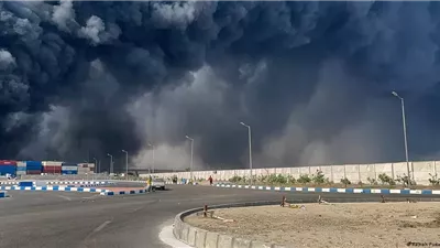 انفجار ضخم يضرب ميناء بندر عباس الإيراني