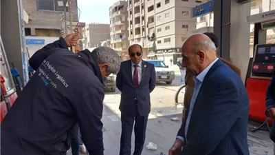 وكيل وزارة التموين يتفقد محطات الوقود بعد تحريك أسعار المحروقات
