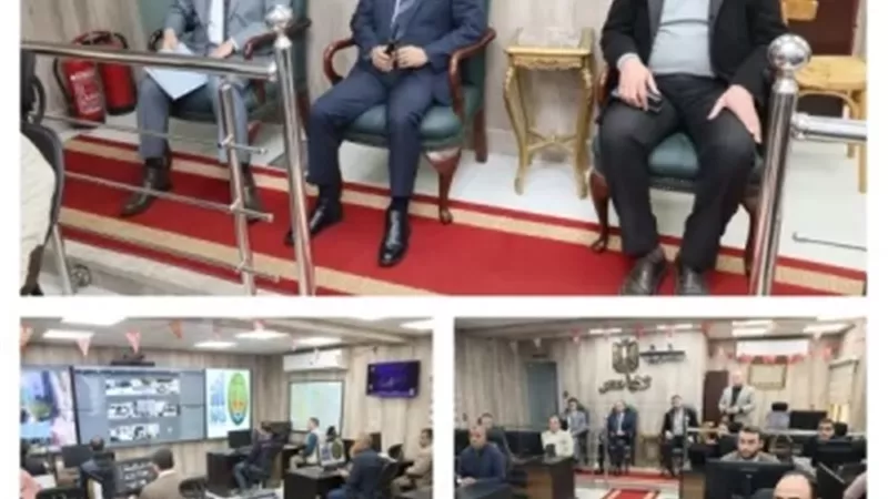 محافظ المنوفية يتابع