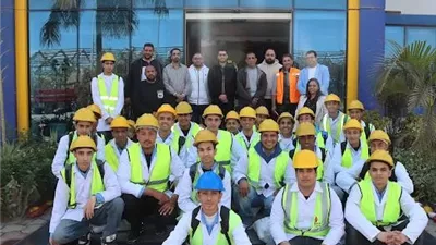 تدريب ميداني لطلاب التعليم الفني بالإسماعيلية في المصانع