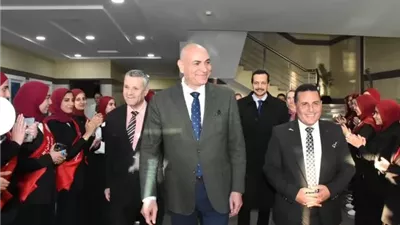 رئيس جامعة السادات يشارك في حفل إفطار 