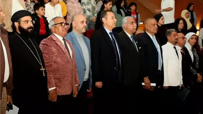 السكرتير العام المساعد يشهد الليلة المحمدية في قصر ثقافة الغردقة