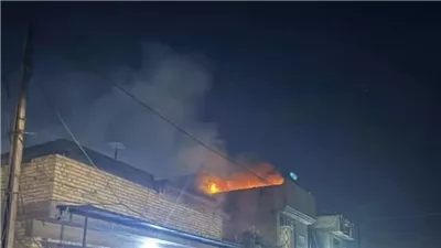 سقوط طائرة مسيرة مفخخة على منزل في العاصمة العراقية بغداد