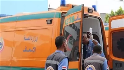 إصابة 8 أشخاص في حادث بالطريق الصحراوي القديم ببني سويف