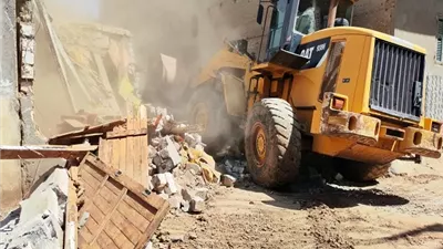 إزالة 28 حالة تعدي على أراضي زراعية وأملاك دولة بأسيوط