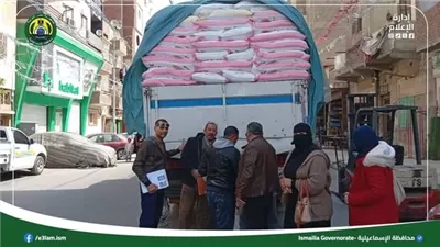 إحباط ترويج 27 طن دقيق مجهول المصدر في السوق السوداء بالإسماعيلية