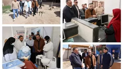 تفاصيل زيارة محافظ المنوفية الي مركز ومدينة الشهداء