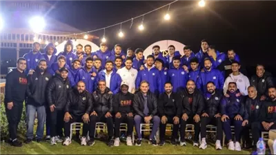 لاعبو الإسماعيلي يجتمعون على مائدة حسني عبد ربه .. بالصور