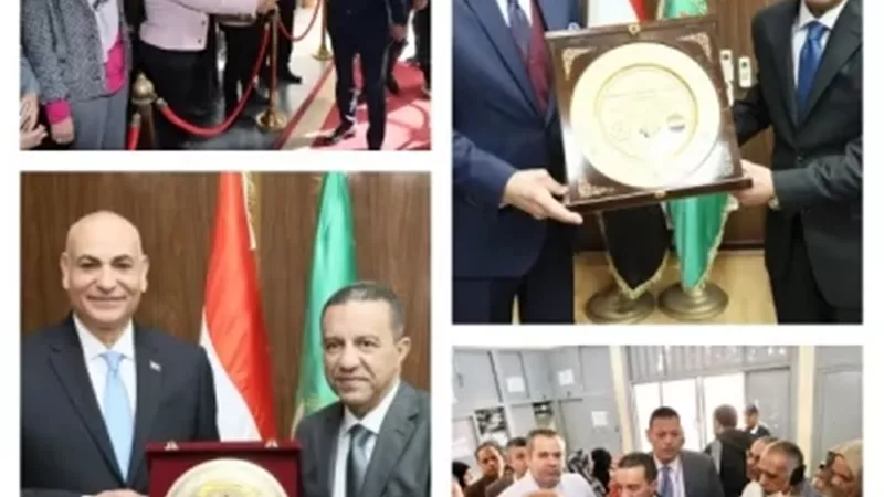 جانب من نشاط المحافظ