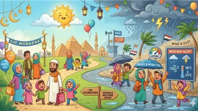 تحذيرات من حالة الطقس الجمعة أول أيام عيد الفطر