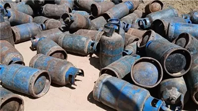 ضبط 709 إسطوانة بوتاجاز مدعمة تم حجبها لبيعها فى السوق السوداء