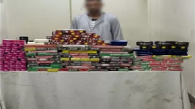 ضربة أمنية لمروجي الألعاب النارية وضبط 1,5مليون قطعة بالمحافظات