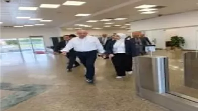 النشار يطمئن على سير العمل في مطار شرم الشيخ