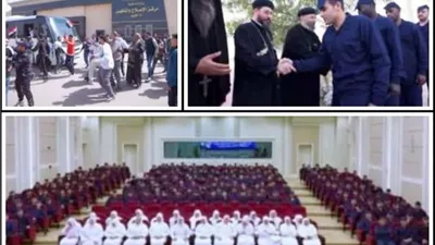 الداخلية تحتفل بالمفرج عنهم فى عيد الفطر