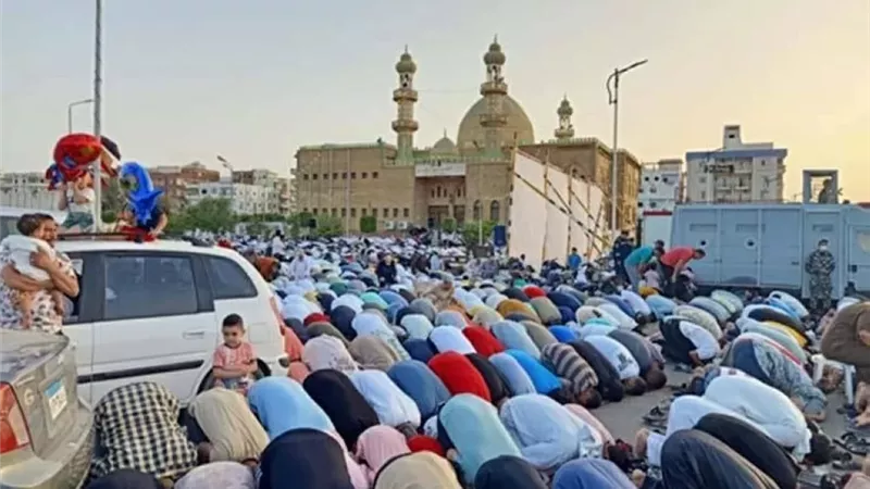 صلاة العيد في القاهرة