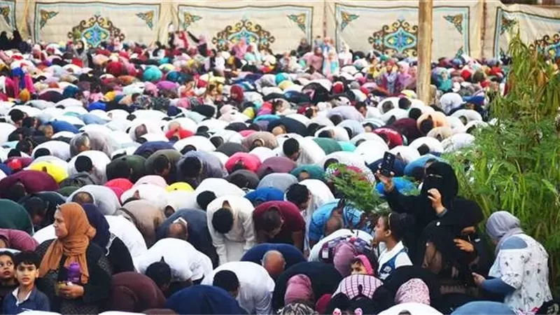 صلاة العيد في البحيرة