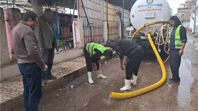 محافظ الدقهلية يتابع جهود الوحدات المحلية في رفع مياه الأمطار