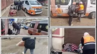 لحماية المواطنين بلا مأوى..فرق التدخل السريع تكثف وجودها بالمنيا