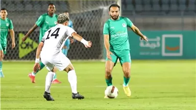 المصري يتقدم على الجونة بهدف في الشوط الأول بكأس عاصمة مصر