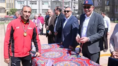 اختتام دوري كرة القدم والأنشطة الرياضية بميناء دمياط