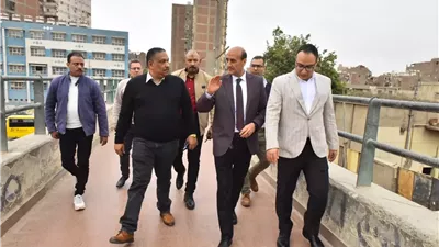 محافظ أسيوط يتفقد مشروع إنشاء كوبري علوي جديد لربط المدينة