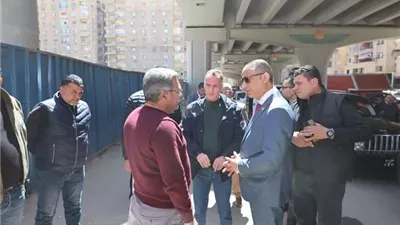 محافظ الجيزة يتفقد النظافة بنفق الفكهانية وأسفل محور بن العاص