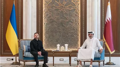قطر وأوكرانيا توقعان شراكة دافاعية لمدة 10 سنوات
