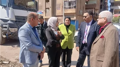 محافظ القليوبية يتابع تطهير ترعة الشرقاوية ويوجه بإنشاء كوبري مشاة لخدمة الطلاب