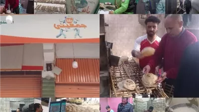 ضبط مخالفات تموينية وإغلاق منافذ مخالفة خلال حملات بالقليوبية