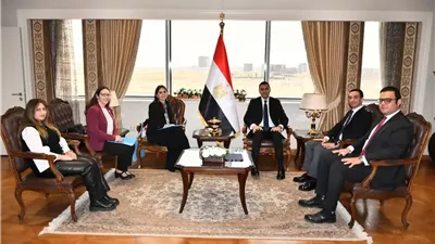 وزير الشباب يبحث التعاون مع الممثل المقيم لليونيسف