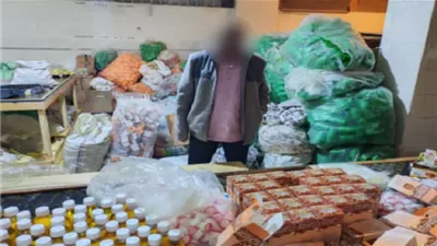 ضبط مصنع زيوت طبية مجهولة المصدر وبداخله 13 ألف عبوة مغشوشة