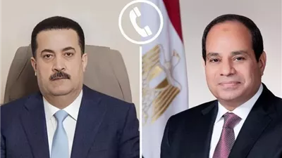 رئيس وزراء العراق يثمن موقف مصر الداعم لأمن واستقرار بلاده