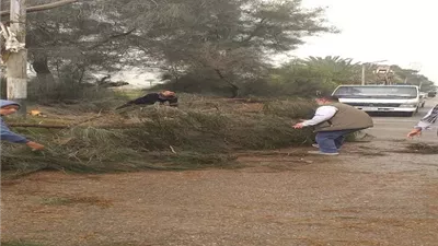 محافظ المنيا جهود مكثفة للتعامل مع تداعيات الأمطار وتقلبات الجو