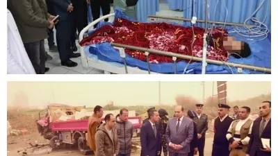محافظ المنوفية : 600 ألف جنيه لأسرة كل ضحية في حادث السادات