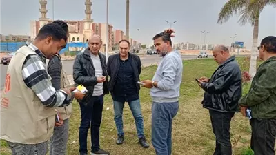 رئيس جهاز الشروق يكشف عن أحدث أعمال الزراعة والتجميل بالمدينة.. صور