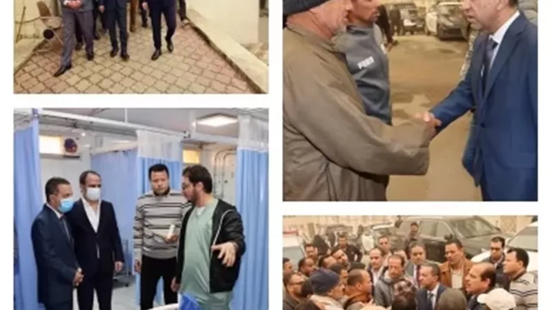 محافظ المنوفية ينتقل